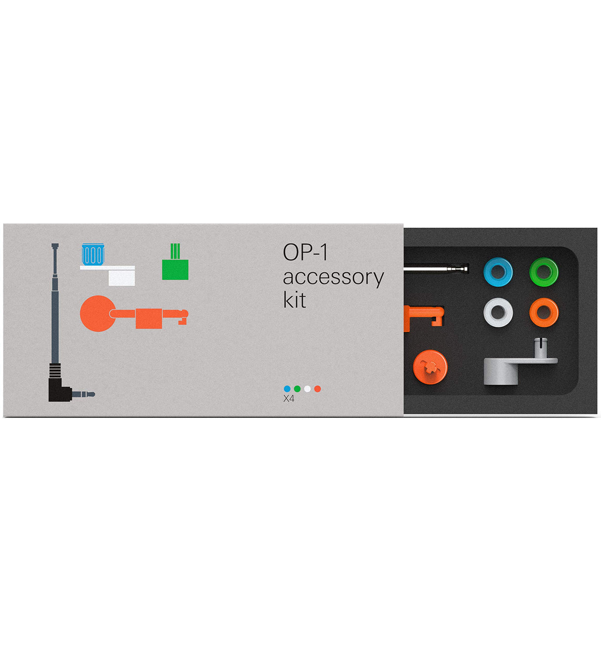 teenage engineering OP-1 Accessory Kit - Includes Plug In FM Antenna, Crank, Bender, Brick Shafts for OP-1 Portable Synthesizer, Sampler, and Controller