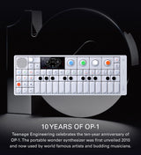 teenage engineering OP-1 Portable Synthesizer, Sampler, and Controller with Built-In FM Radio and 4-Track Tape Recorder - 10 Year Anniversary