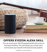 EyezOn Envisalink EVL-4EZR IP Security Interface Module for DSC and Honeywell (Ademco) Security Systems, Compatible with Alexa