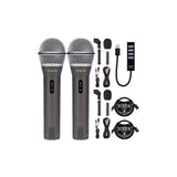 Samson Q2U USB XLR Dynamic Microphones, 2-Pack, for Windows, Mac, iOS Devices