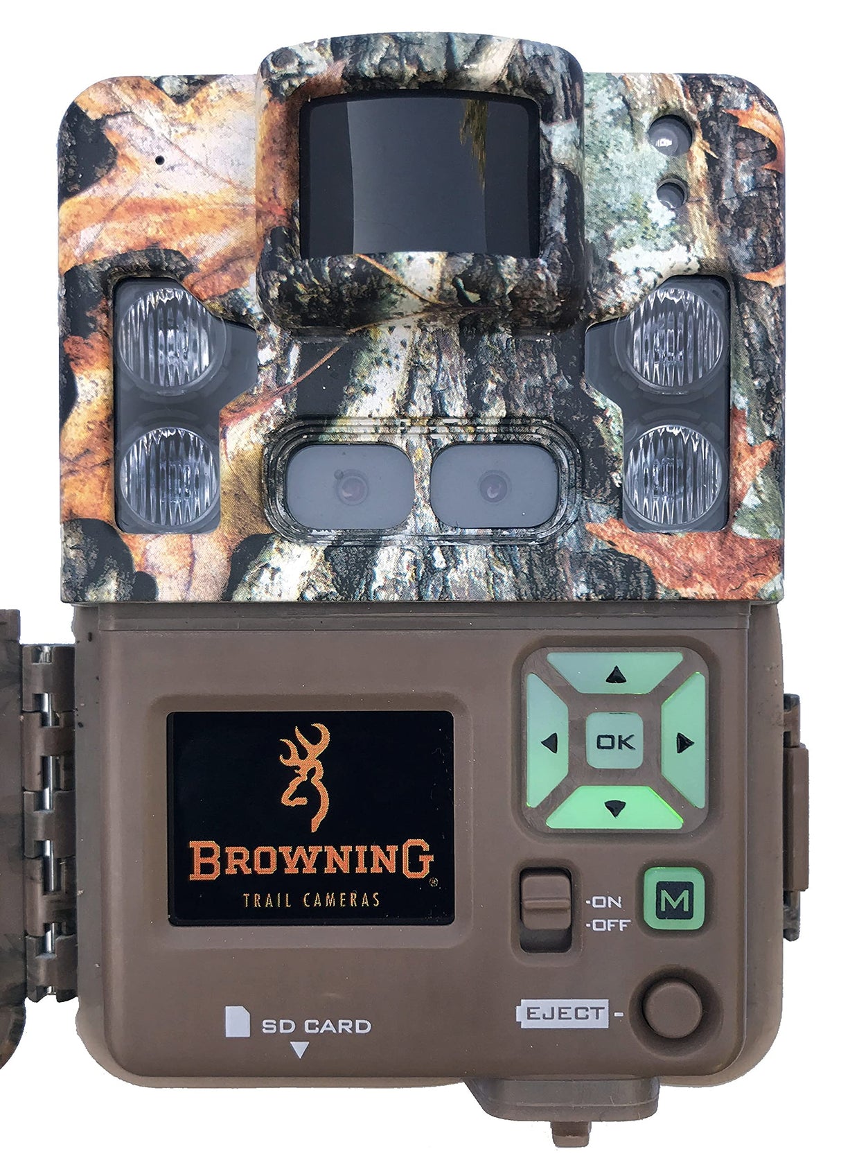 Browning BTC-5PXD Strike Force Pro XD Trail Camera for Outdoor Surveillance (2-Pack) Bundle with Blucoil 32GB SDHC Cards (2-Pack), 6.5-FT Combination Cable Lock, 6 AA Batteries, and VidPro Card Reader